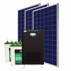 Off grid + Battery solar